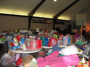 Blessings ready to go out and be distributed.